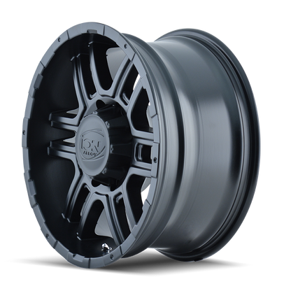 ION ALLOY ION 179 MATTE BLACK 16X8 5-114.3 10MM 83.82MM