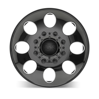 ION ALLOY ION 167 167 GLOSS BLACK 20X8.25 8-210 115MM 154.2MM