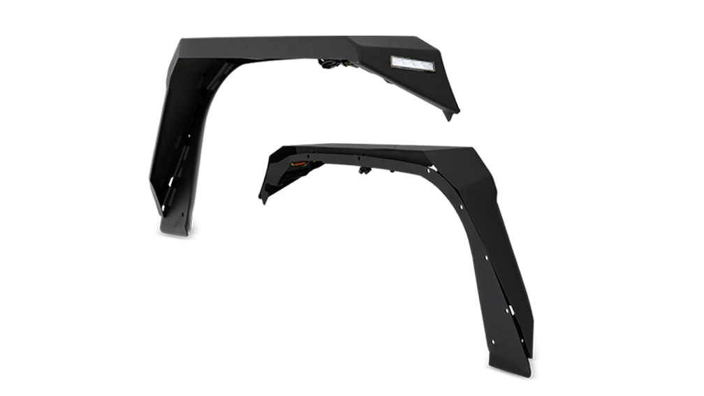Body Armor 4x4 FRONT FENDER FLARES