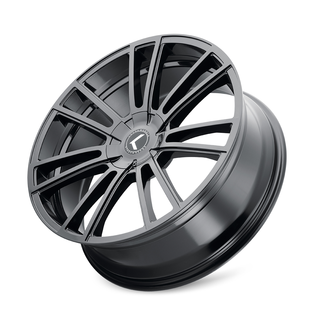 KRAZE KRAZE SPECTRA 183 GLOSS BLACK 22X8.5 5-108/5-114.3 38MM 72.62MM