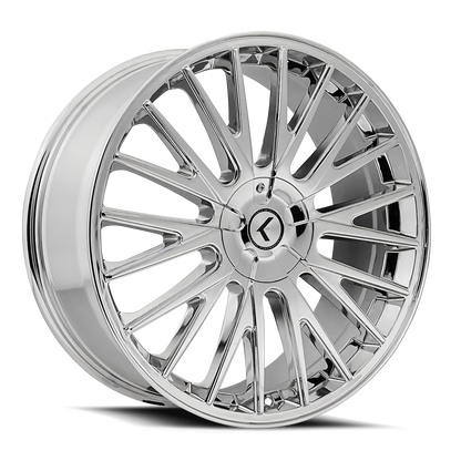 KRAZE KRAZE DOUBLE DOWN KR185 CHROME 20X8.5 5-112/5-120 38MM 73MM