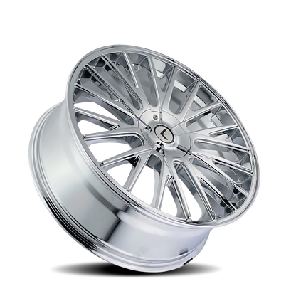 KRAZE KRAZE DOUBLE DOWN KR185 CHROME 20X8.5 5-112/5-120 38MM 73MM