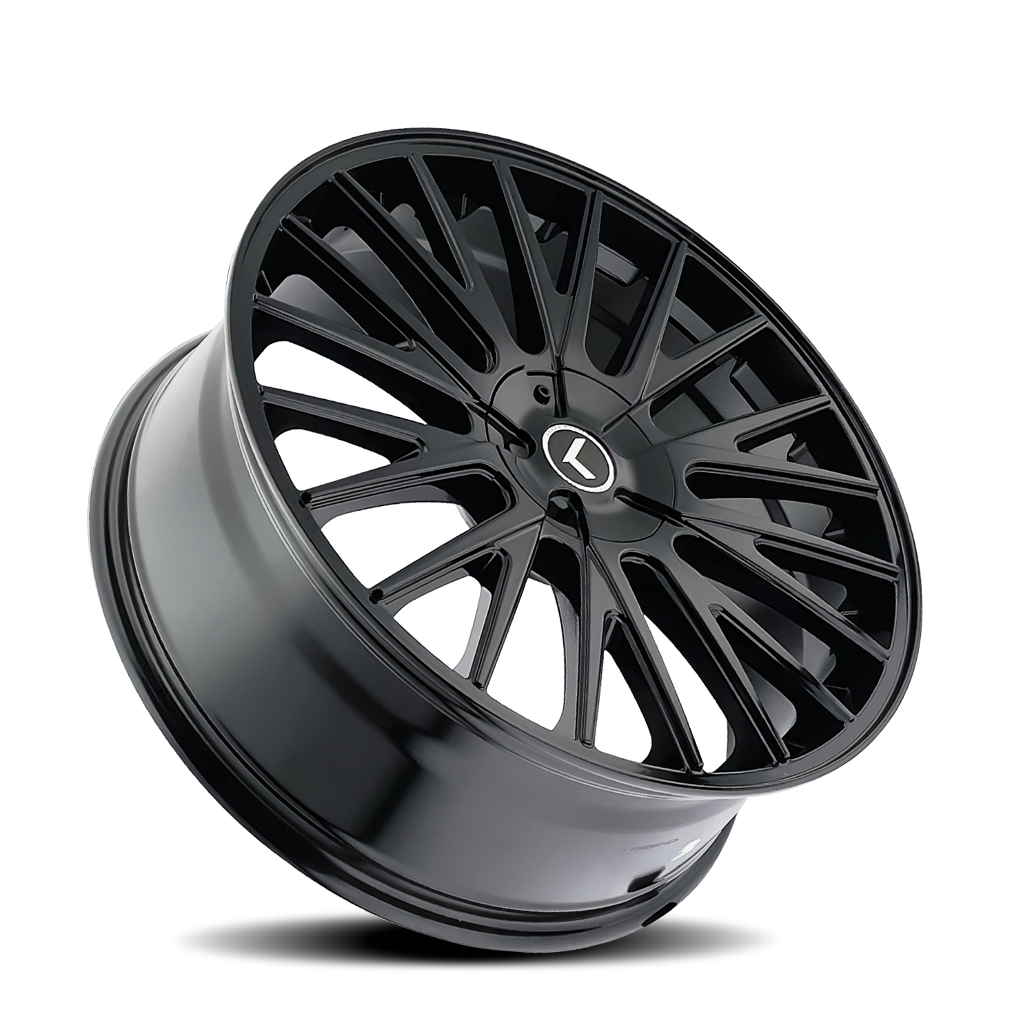 KRAZE KRAZE DOUBLE DOWN KR185 GLOSS BLACK 22X8.5 5-100/5-114.3 38MM 73MM