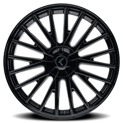 KRAZE KRAZE DOUBLE DOWN KR185 GLOSS BLACK 22X8.5 5-100/5-114.3 38MM 73MM