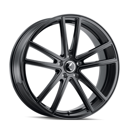 KRAZE KRAZE LUSSO KR190 GLOSS BLACK 22X8.5 5-115 38MM 72.62MM