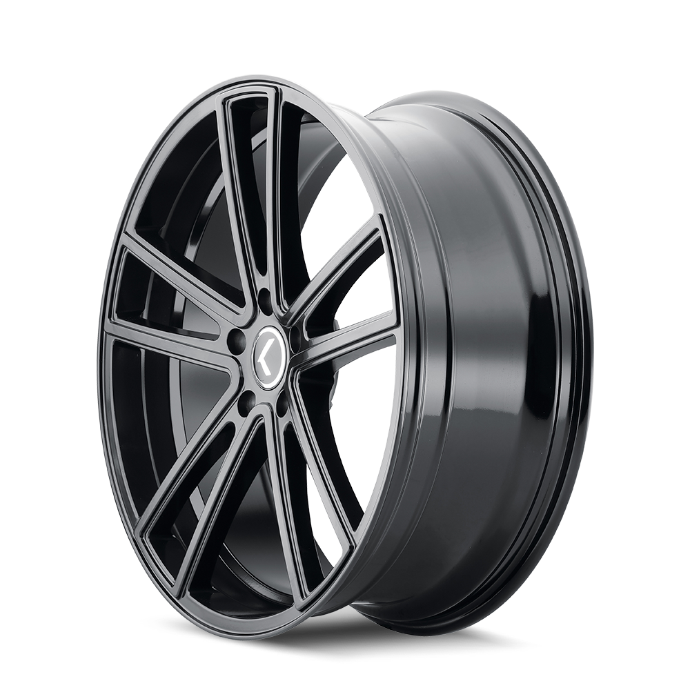 KRAZE KRAZE LUSSO KR190 GLOSS BLACK 22X8.5 5-115 38MM 72.62MM