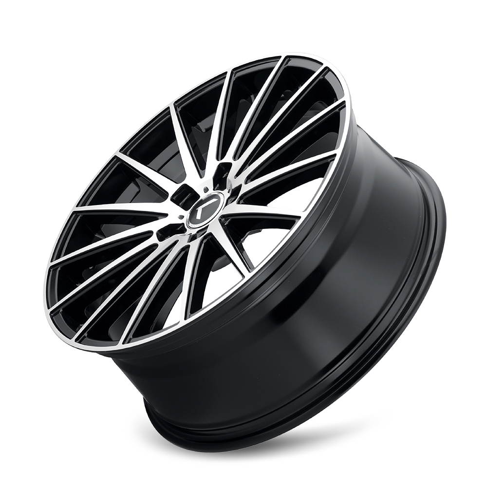 KRAZE KRAZE STUNNA KR191 BLACK/MACHINED FACE 18X8 5-120 40MM 74.1MM