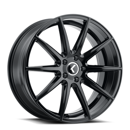 KRAZE KRAZE COSMOS KR194 GLOSS BLACK 20X8.5 5-114.3 38MM 72.62MM