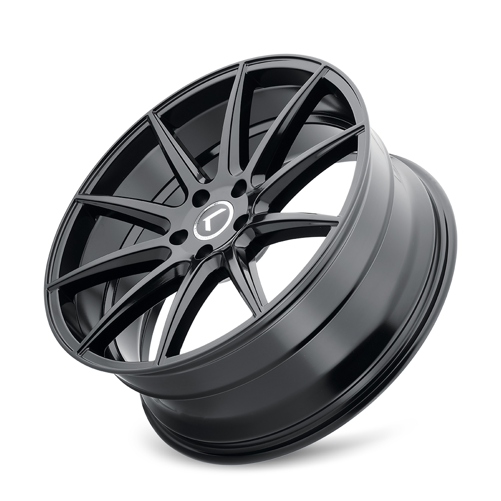 KRAZE KRAZE COSMOS KR194 GLOSS BLACK 18X8 5-108 40MM 63.5MM