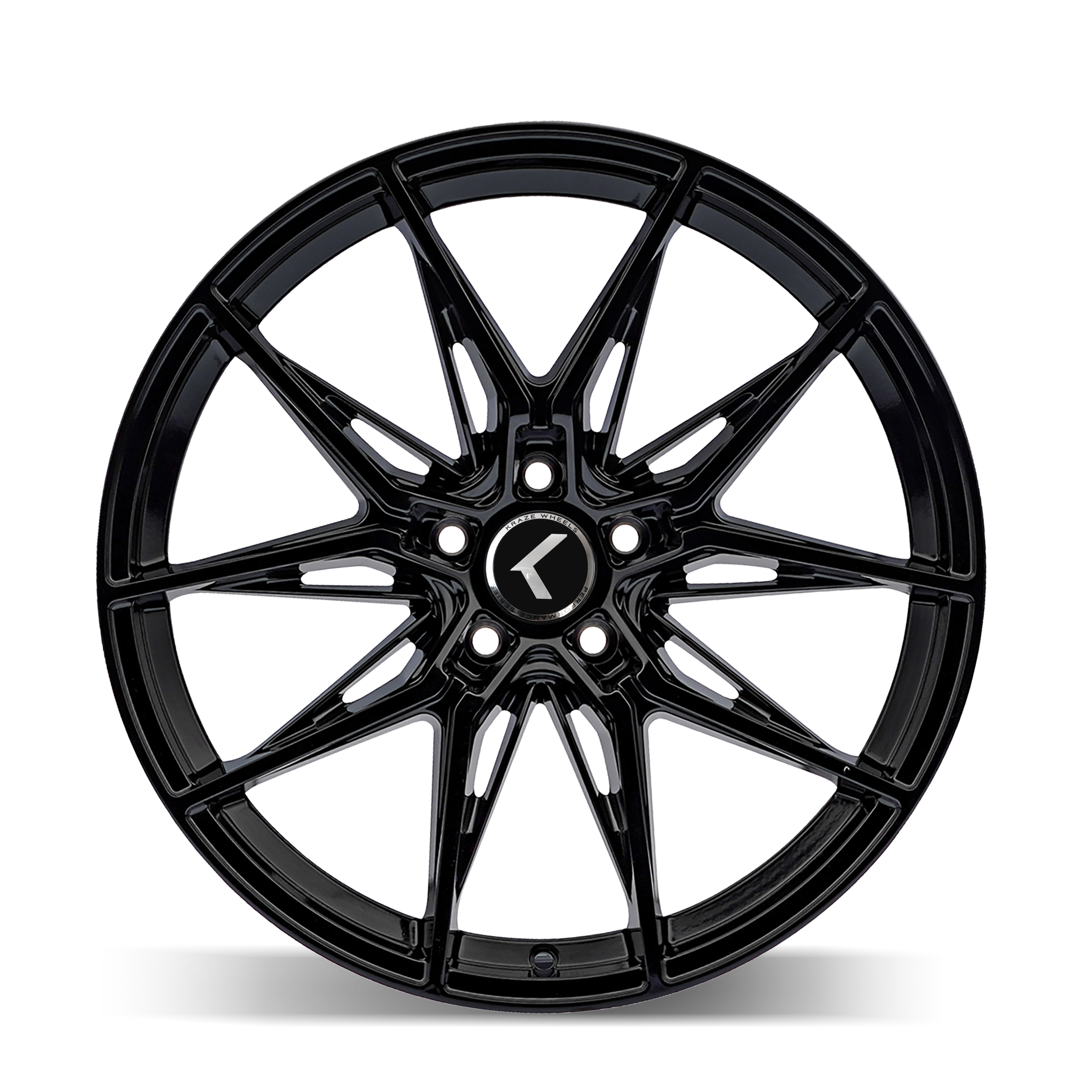 KRAZE KRAZE EVOLVE KR196 GLOSS BLACK 22X9 5-114.3 35MM 73.1MM