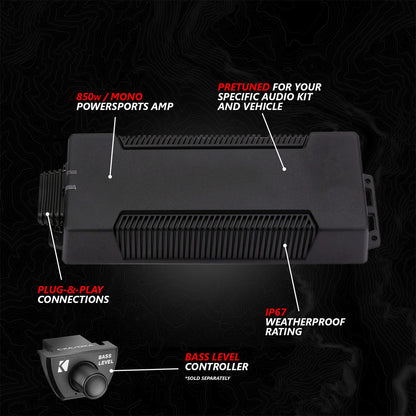 2020-2024 Polaris® RZR PRO Series Phase-6 K-Spec 5-Speaker 1400watt System w/MRB4