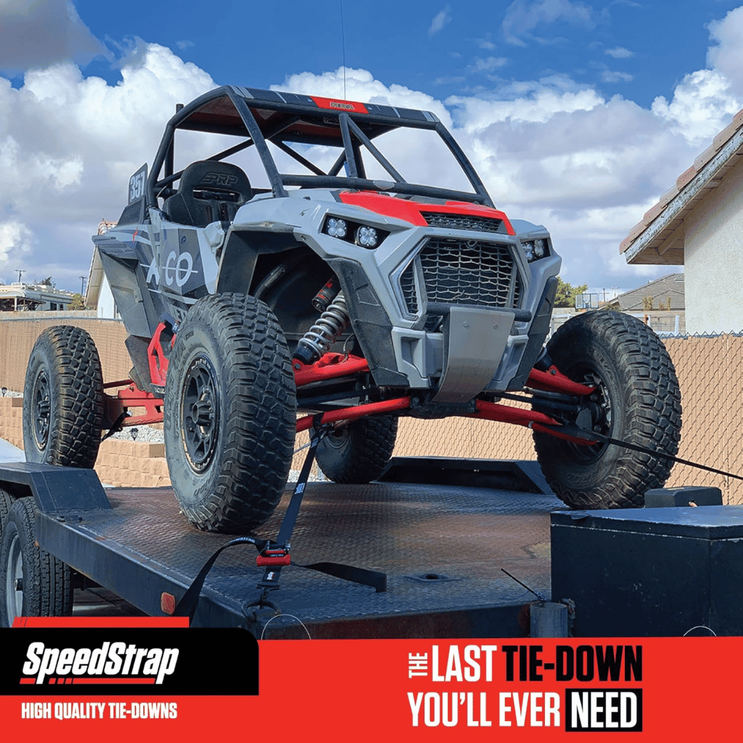 UTV Tie-Down Kit - Red - SpeedStrap