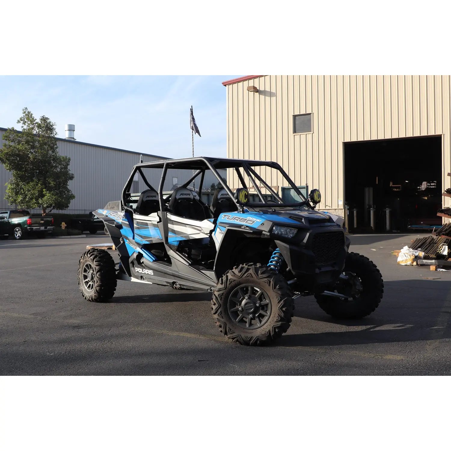 LSK RZR XP 1000 / Turbo S (4 Seat) Flat Cage - Image 4