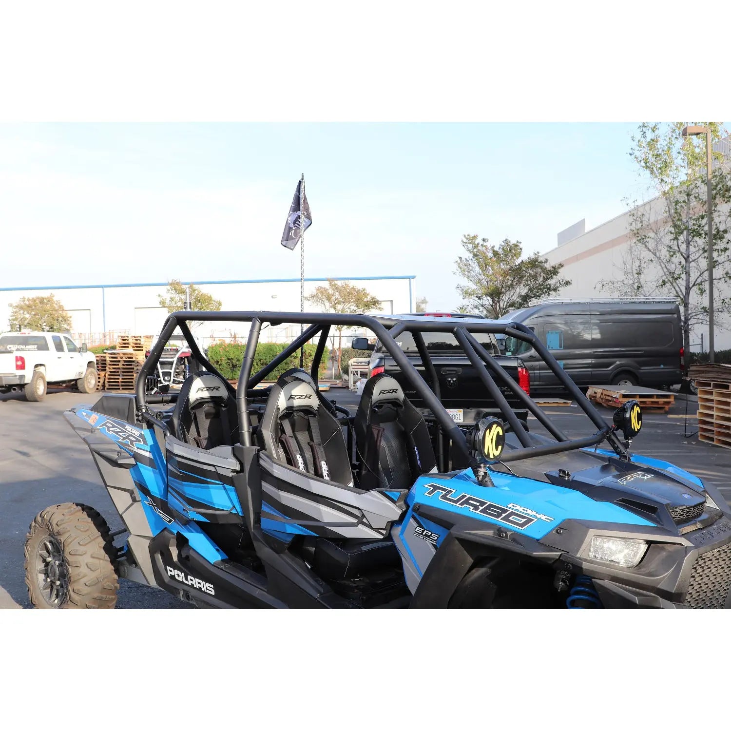 LSK RZR XP 1000 / Turbo S (4 Seat) Flat Cage - Image 6