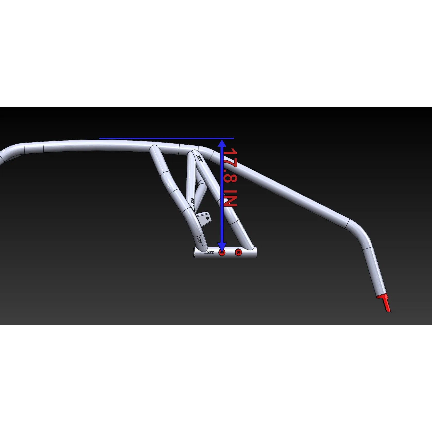 LSK RZR Pro XP / Turbo R (2 Seat) Radius Cage - Image 4