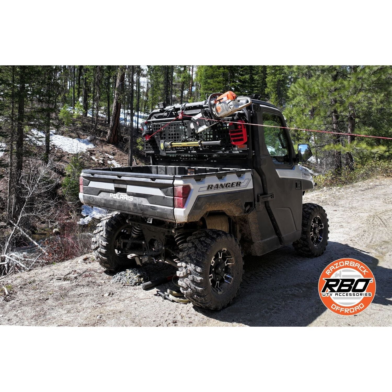 Polaris Ranger XP 1000 SidePuller Winch Rack