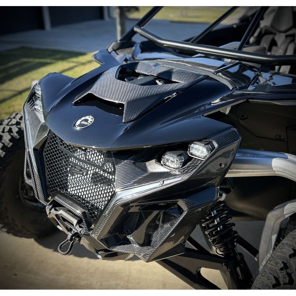 Can Am Maverick R Carbon Fiber SR Center Hood