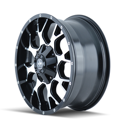 MAYHEM MAYHEM WARRIOR 8015 GLOSS BLACK MACHINED 18X9 6-135/6-139.7 18MM 106MM