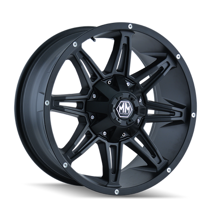 MAYHEM MAYHEM RAMPAGE 8090 MATTE BLACK 20X10 8-170 -25MM 125.2MM