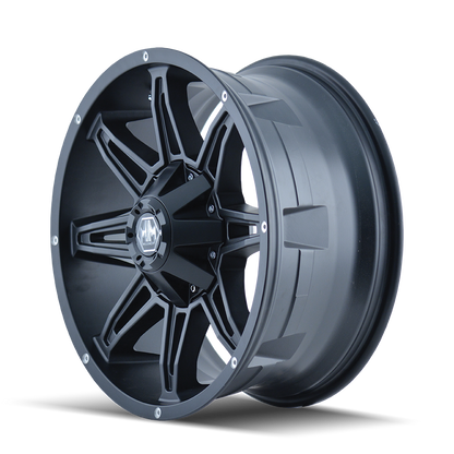 MAYHEM MAYHEM RAMPAGE 8090 MATTE BLACK 20X9 8-180 18MM 124.1MM