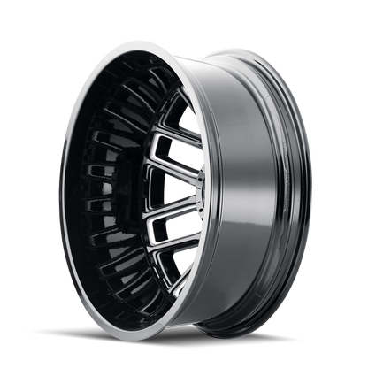 MAYHEM MAYHEM COGENT DUALLY (8107D) GLOSS BLACK MILLED 22X8.25 REAR 8-200 -192MM 142MM