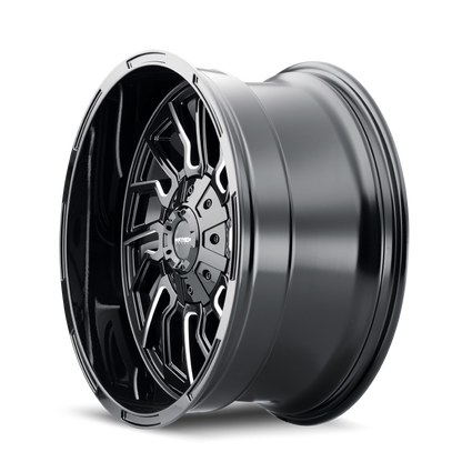 MAYHEM MAYHEM FLYWHEEL 8111 GLOSS BLACK MILLED 20X9 5-127/5-139.7 0MM 87.1MM