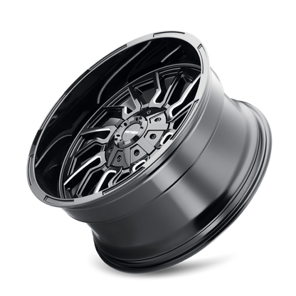 MAYHEM MAYHEM FLYWHEEL 8111 GLOSS BLACK MILLED 20X9 5-127/5-139.7 0MM 87.1MM
