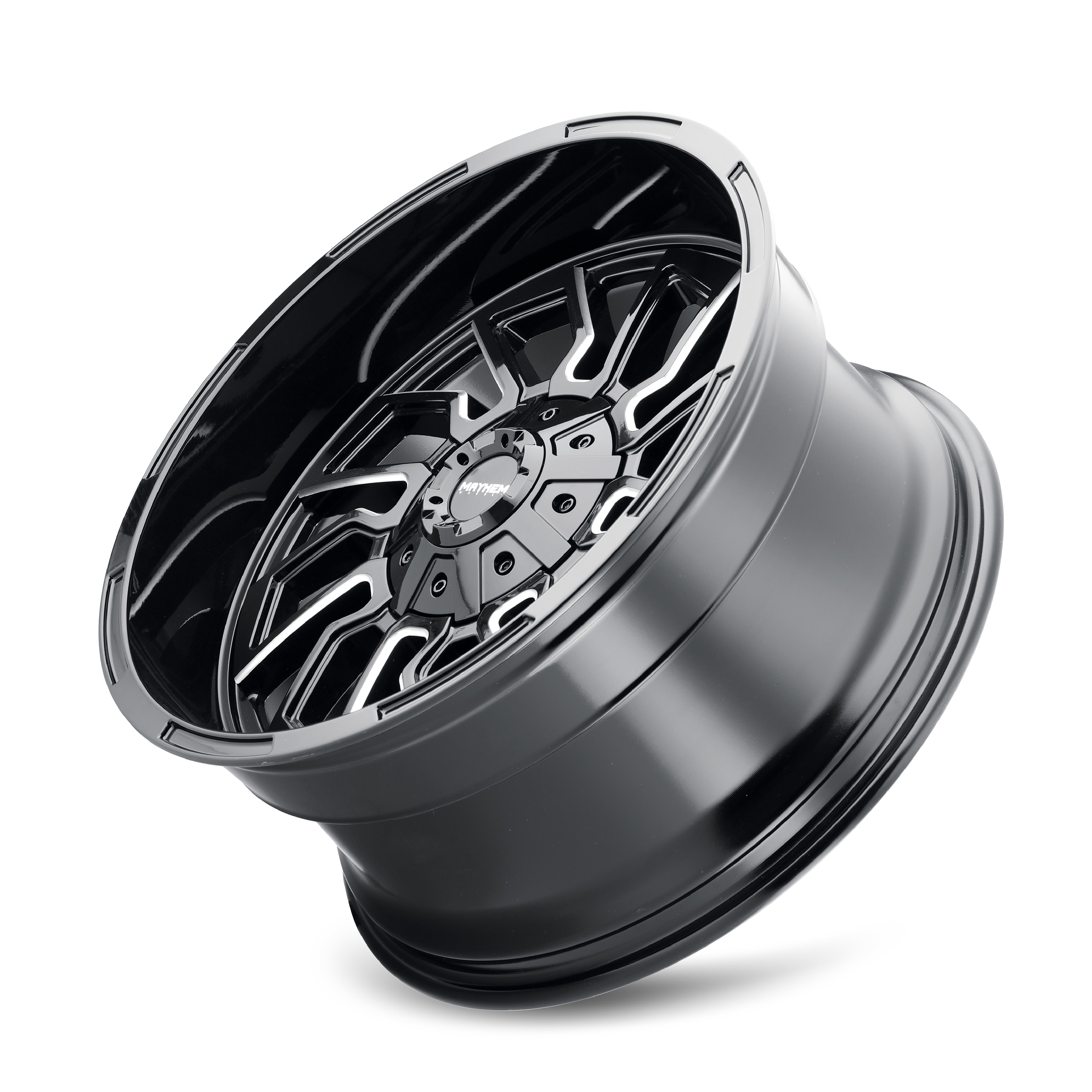 MAYHEM MAYHEM FLYWHEEL 8111 GLOSS BLACK MILLED 20X9 5-127/5-139.7 0MM 87.1MM