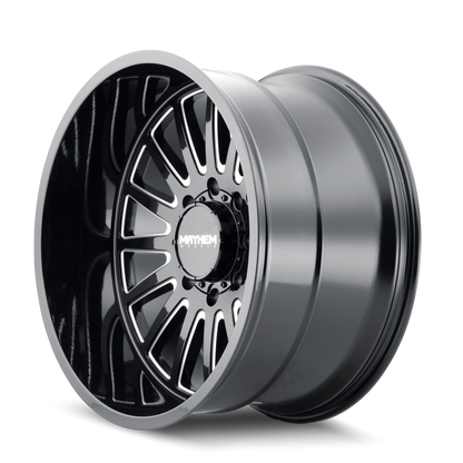 MAYHEM MAYHEM UTOPIA 8114 GLOSS BLACK MILLED 20X9 8-170 18MM 125.2MM