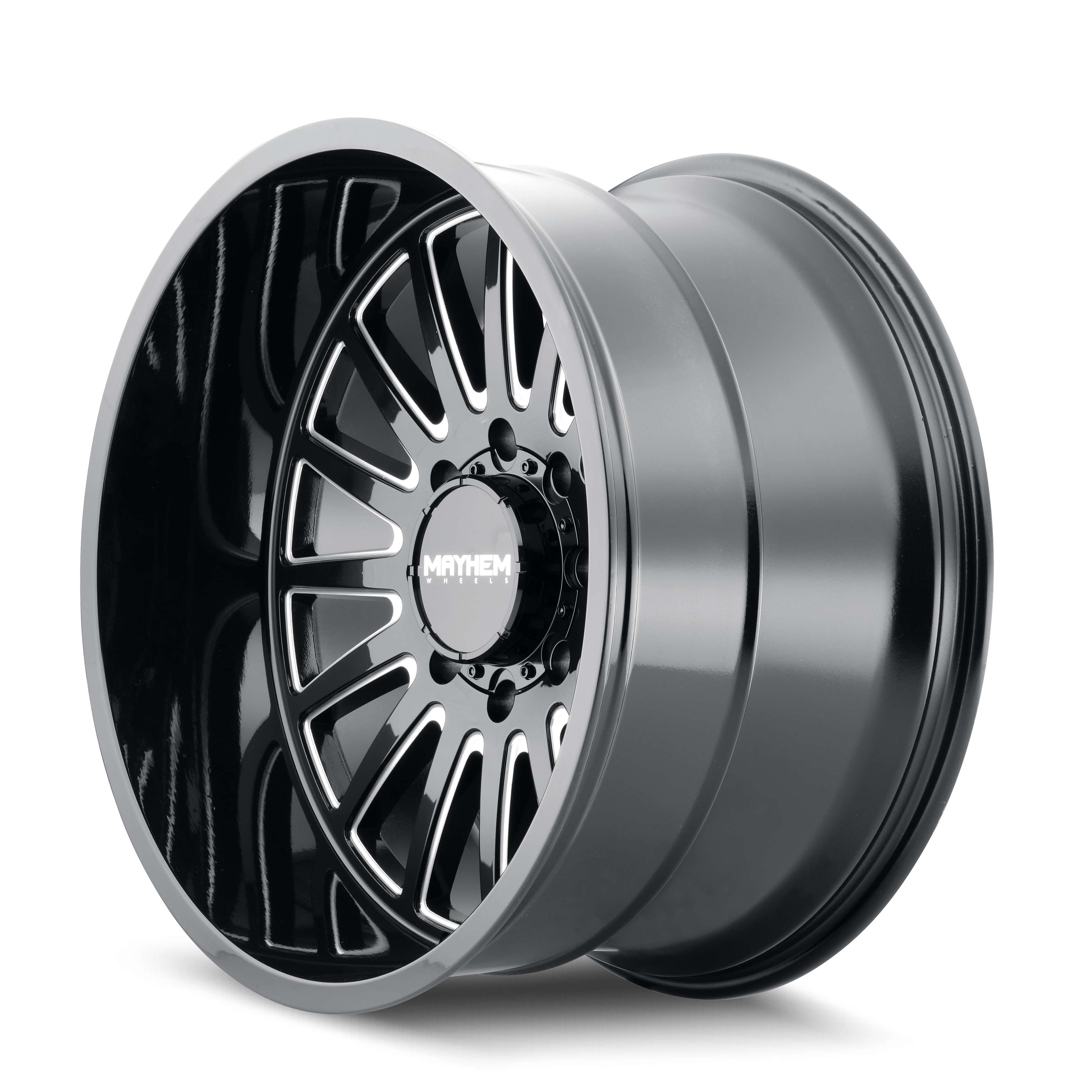 MAYHEM MAYHEM UTOPIA 8114 GLOSS BLACK MILLED 20X9 6-139.7 18MM 106MM