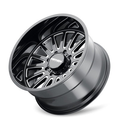 MAYHEM MAYHEM UTOPIA 8114 GLOSS BLACK MILLED 20X10 5-127 -19MM 71.5MM