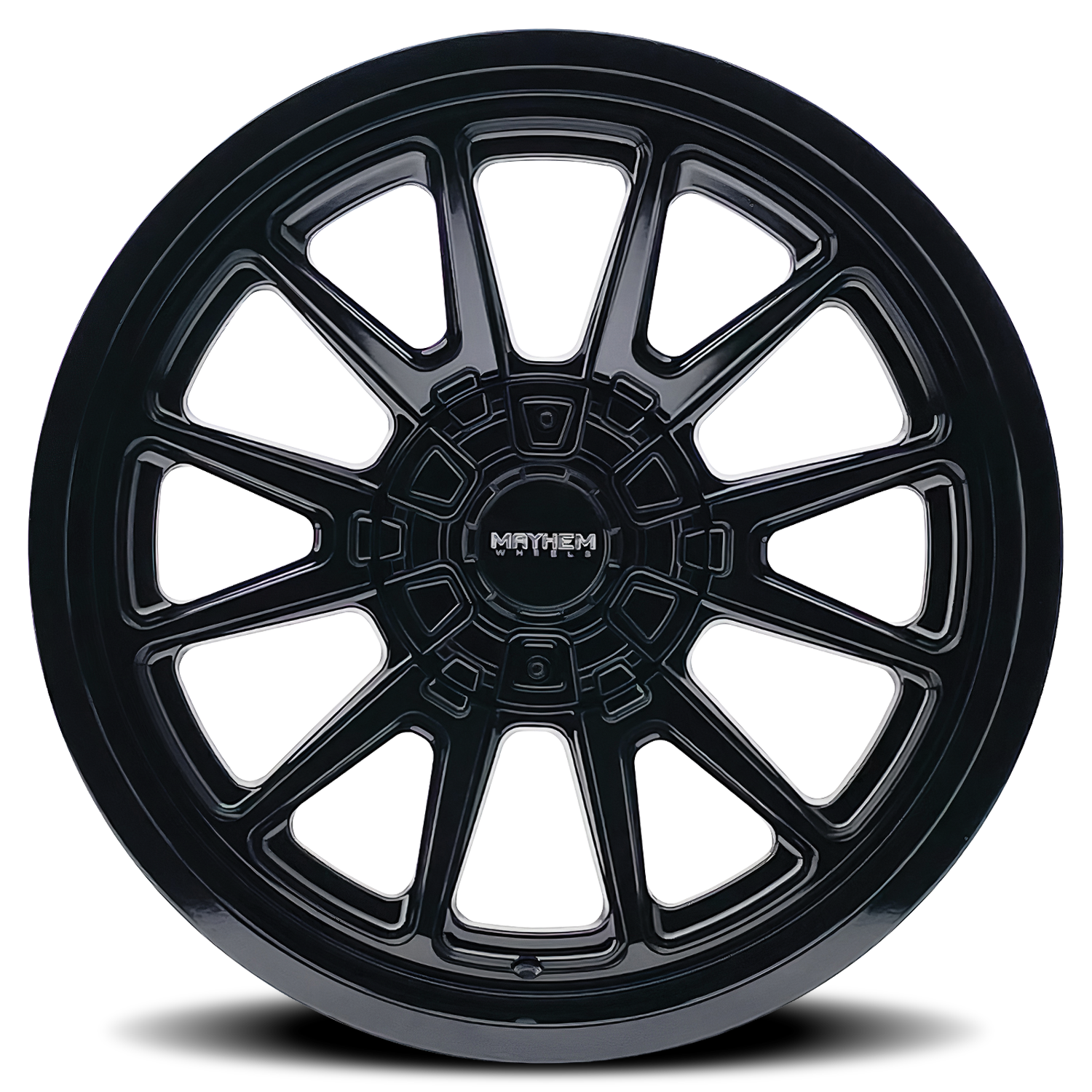 MAYHEM MAYHEM INTREPID 8116 GLOSS BLACK 20X10 8-180 -24MM 124.1MM