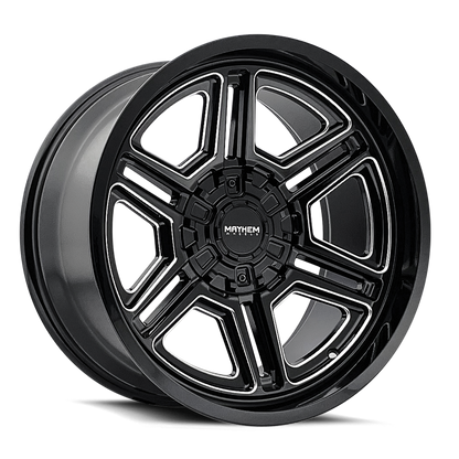 MAYHEM MAYHEM HERMOSA 8117 BLACK MILLED 20X10 8-170 -25MM 125.2MM
