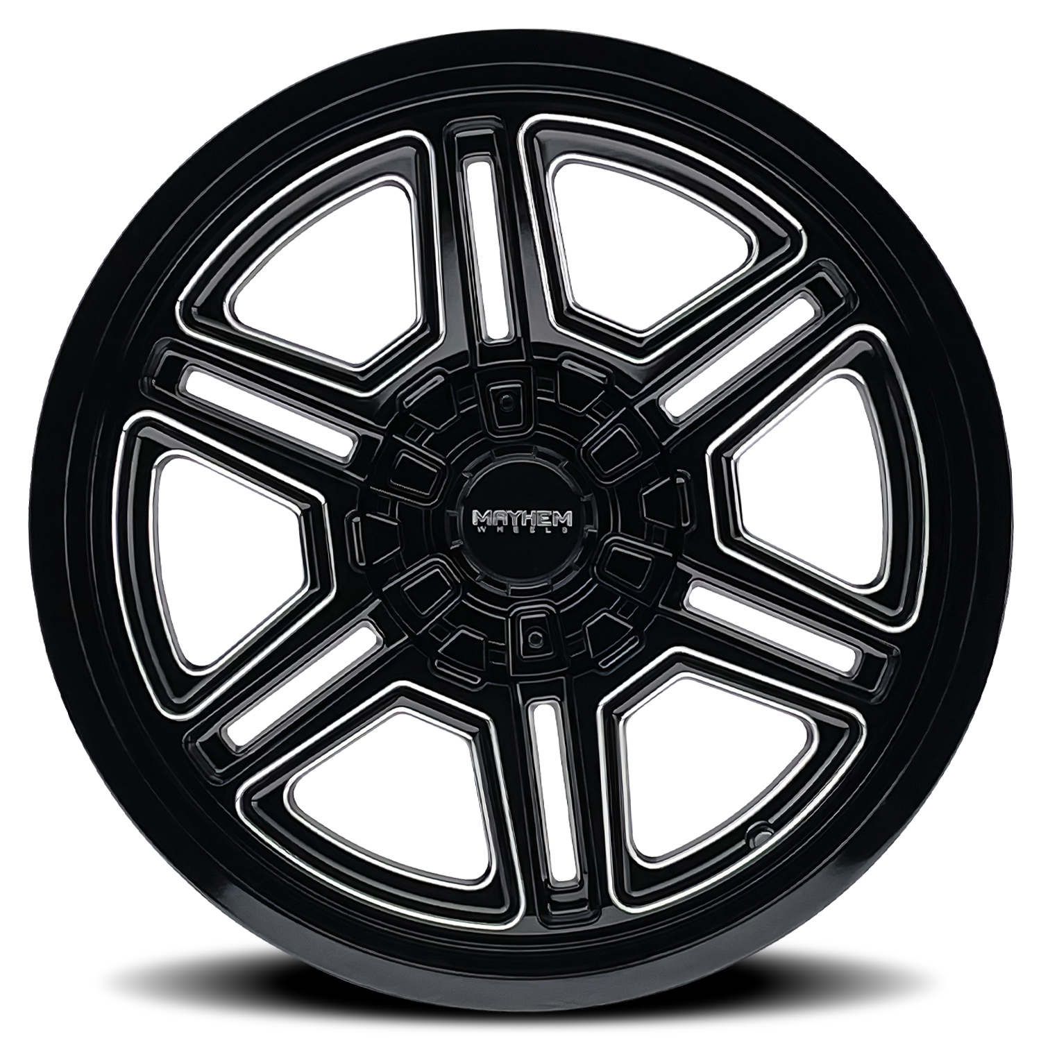 MAYHEM MAYHEM HERMOSA 8117 BLACK MILLED 20X10 8-165.1 -25MM 130.8MM