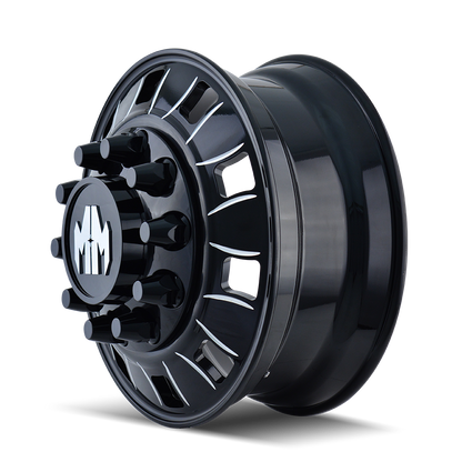 MAYHEM MAYHEM BIGRIG 8180 INNER MATTE BLACK 24.5X8.25 10-285.75 168MM 220.1MM