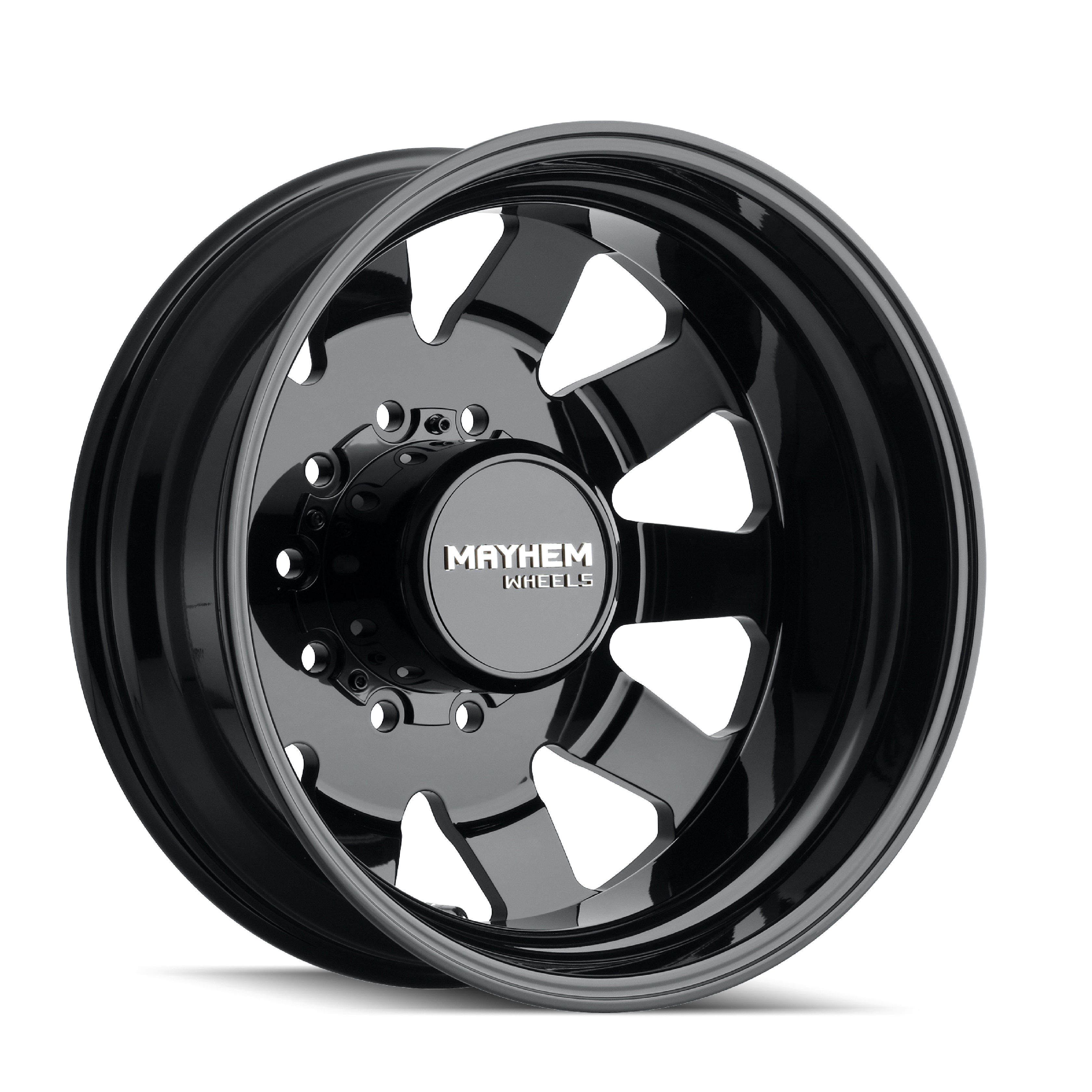 MAYHEM MAYHEM CHALLENGER 8181 FORGED GLOSS BLACK 22X8.25 10-225 169MM 170.1MM