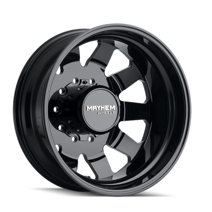 MAYHEM MAYHEM CHALLENGER 8181 FORGED GLOSS BLACK 22X8.25 10-225 169MM 170.1MM