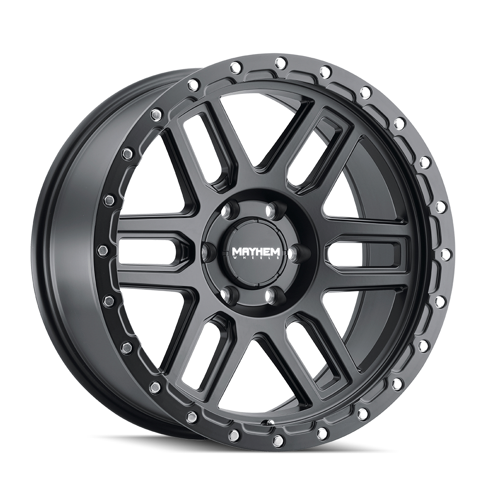 MAYHEM MAYHEM DELTA 8304 MATTE BLACK 20X9 8-170 -12MM 125.2MM