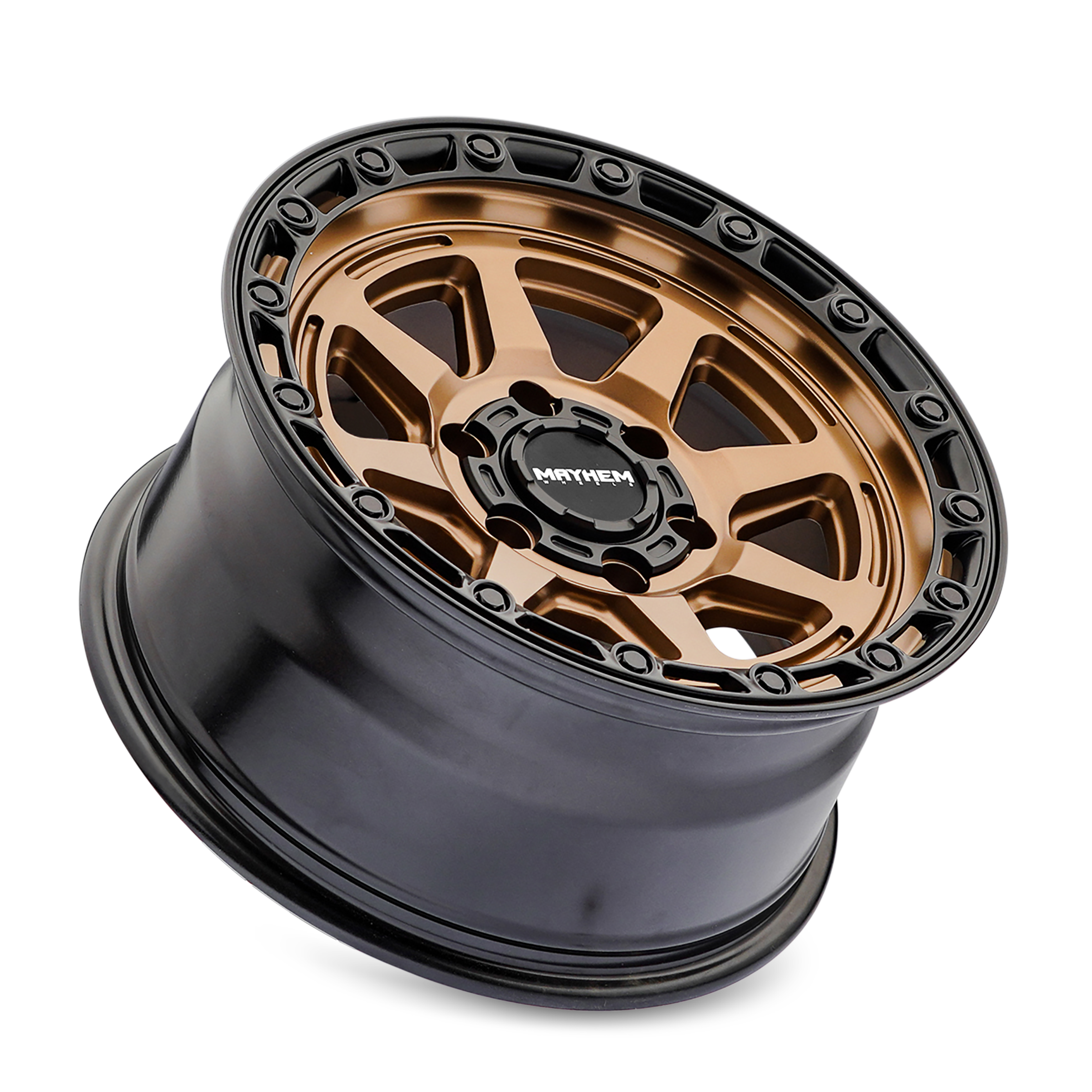 MAYHEM MAYHEM RIDGELINE 8306 SATIN BRONZE 17X8.5 6-139.7 6MM 106.1MM