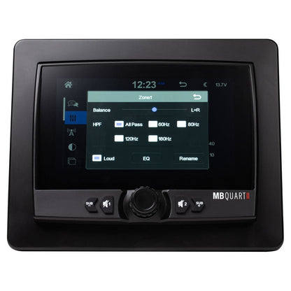 7" Waterproof Touchscreen CarPlay Source Unit