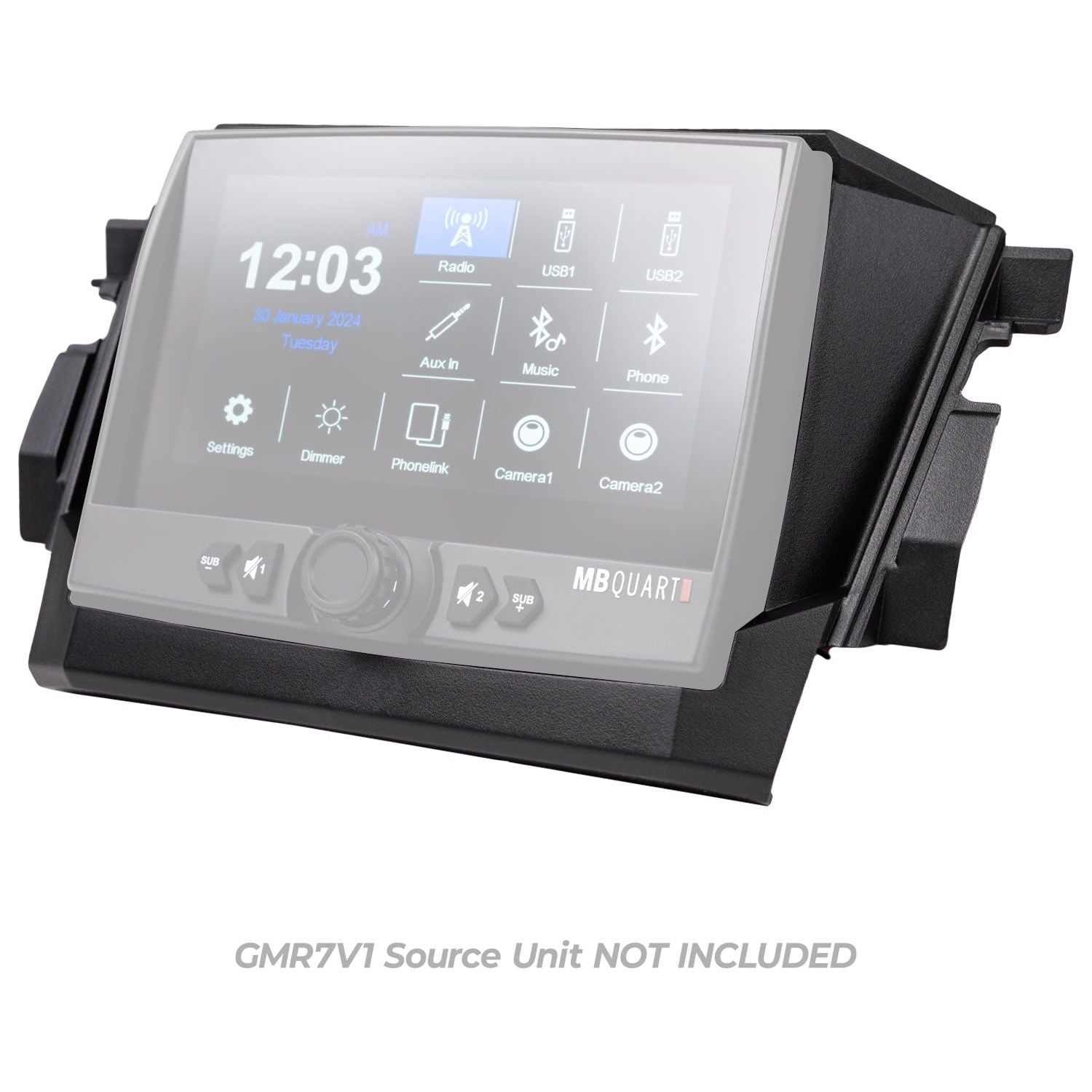 Polaris RZR Pro / Turbo R Source Unit Dash Installation Kit