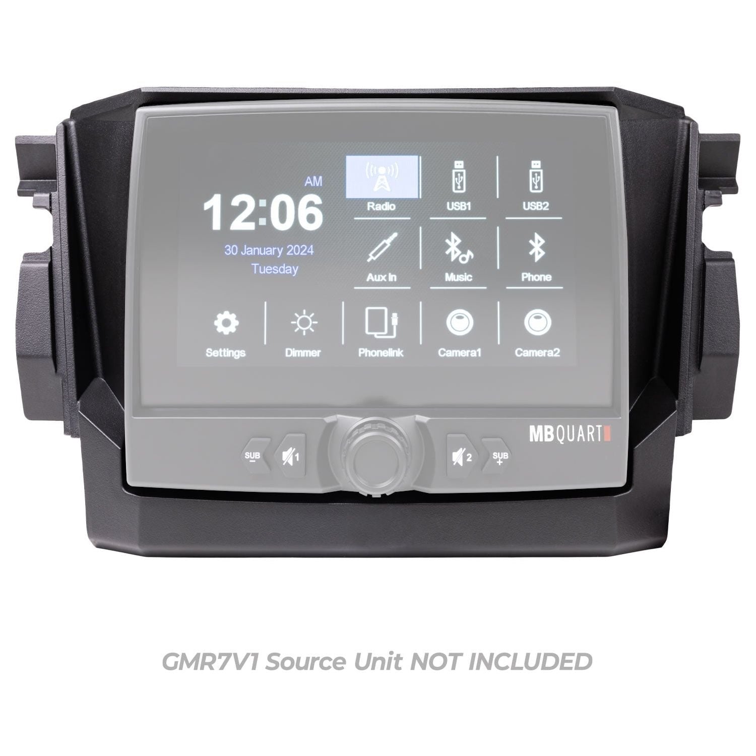 Polaris RZR Pro / Turbo R Source Unit Dash Installation Kit