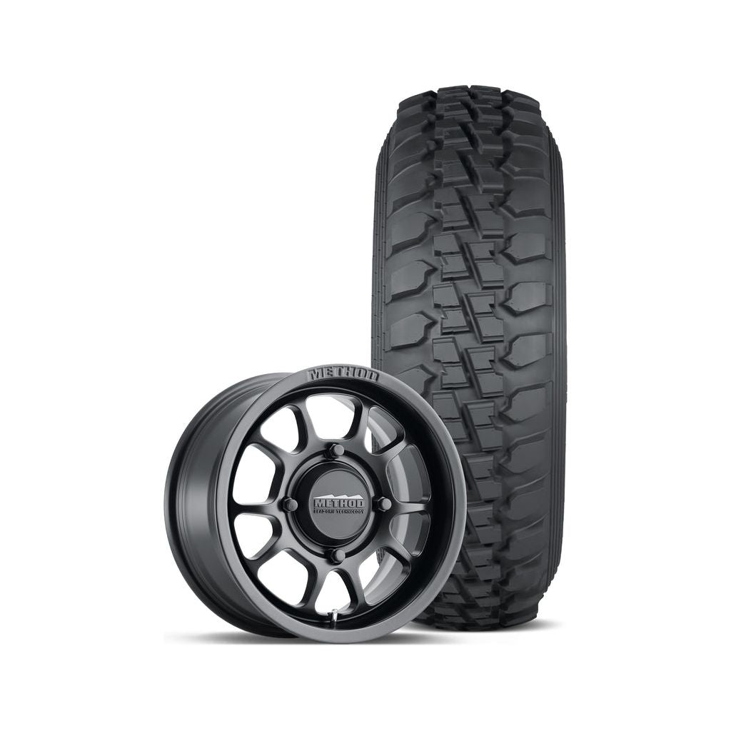 409 Bead Grip Wheel (Matte Black) + DS Tire
