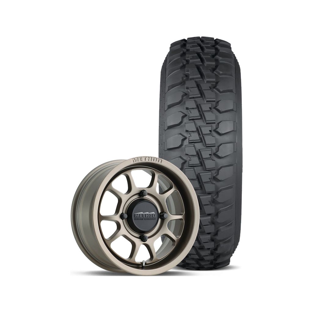 409 Bead Grip Wheel (Steel Grey) + DS Tire