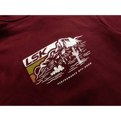 LSK Mojave Maroon Hoodie - Image 2