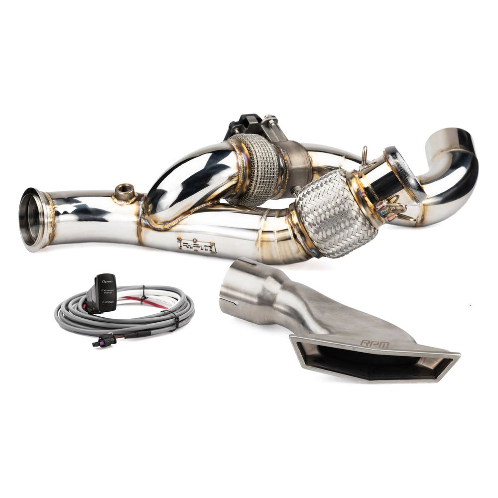 Can Am Maverick R 3" E-Valve Mid Pipe