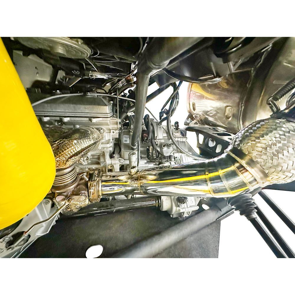 Can Am Maverick R Turbo 3" Big Mouth Mid Pipe