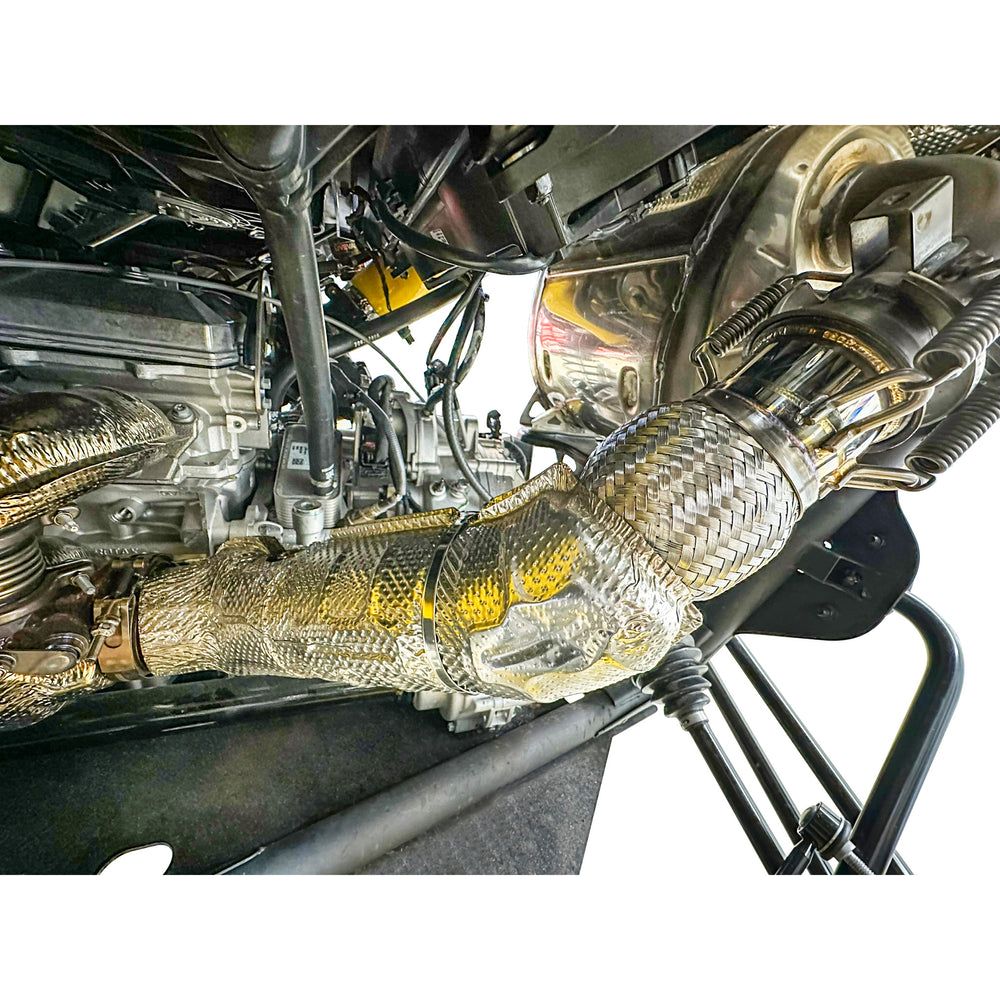Can Am Maverick R Turbo 3" Big Mouth Mid Pipe
