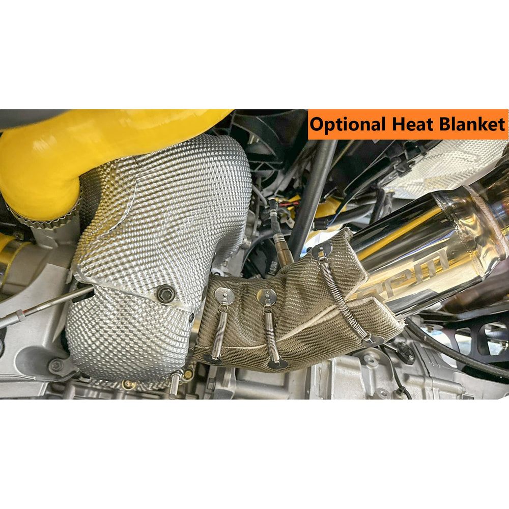 Can Am Maverick R Turbo 3" Big Mouth Mid Pipe