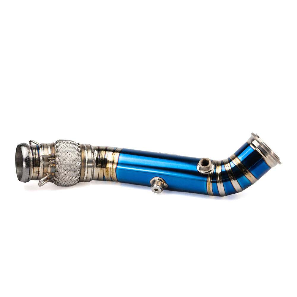 Can Am Maverick R Turbo 3" Titanium Big Mouth Mid Pipe